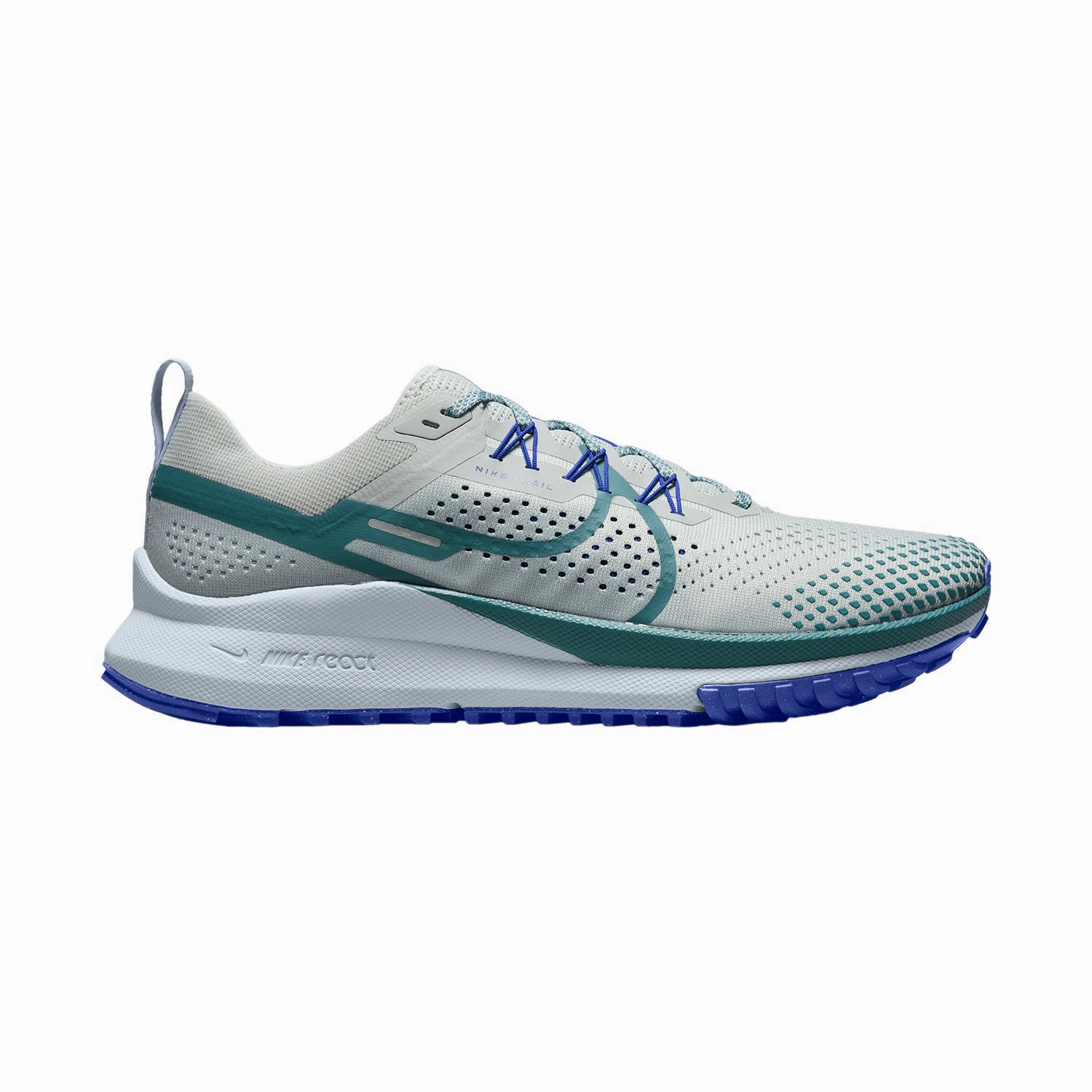 Speedgoat Trail-running Shoes Men's Nike Pegasus Trail 4, Light Silver/Mineral Teal, 11.5 D Medium