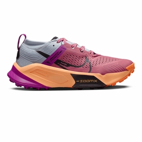 Men's Nike ZoomX Zegama Trail, Desert Berry/Black, 6 D Medium Fast Drying Trail Shoes