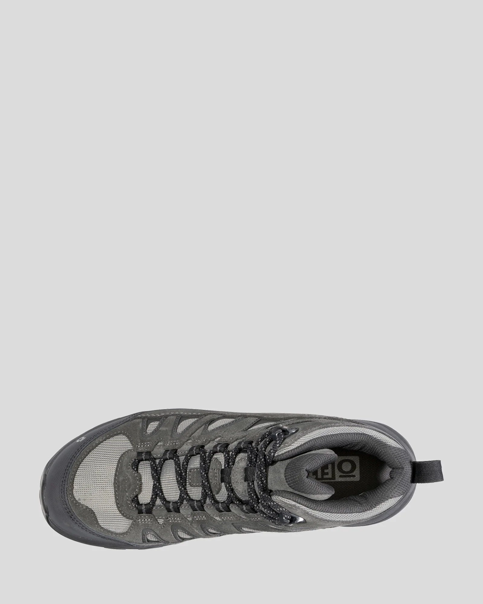 Men's Oboz Sawtooth Ascent MID B-DRY Boots - Charcoal Best Hiking Boots Wet Muddy Conditions