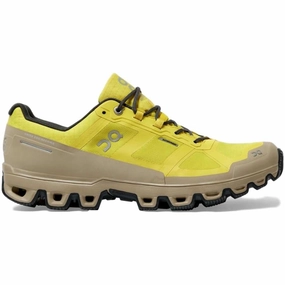 Betsy Shoes Men's On Cloudventure Waterproof, Mustard/Shadow, 9 D Medium