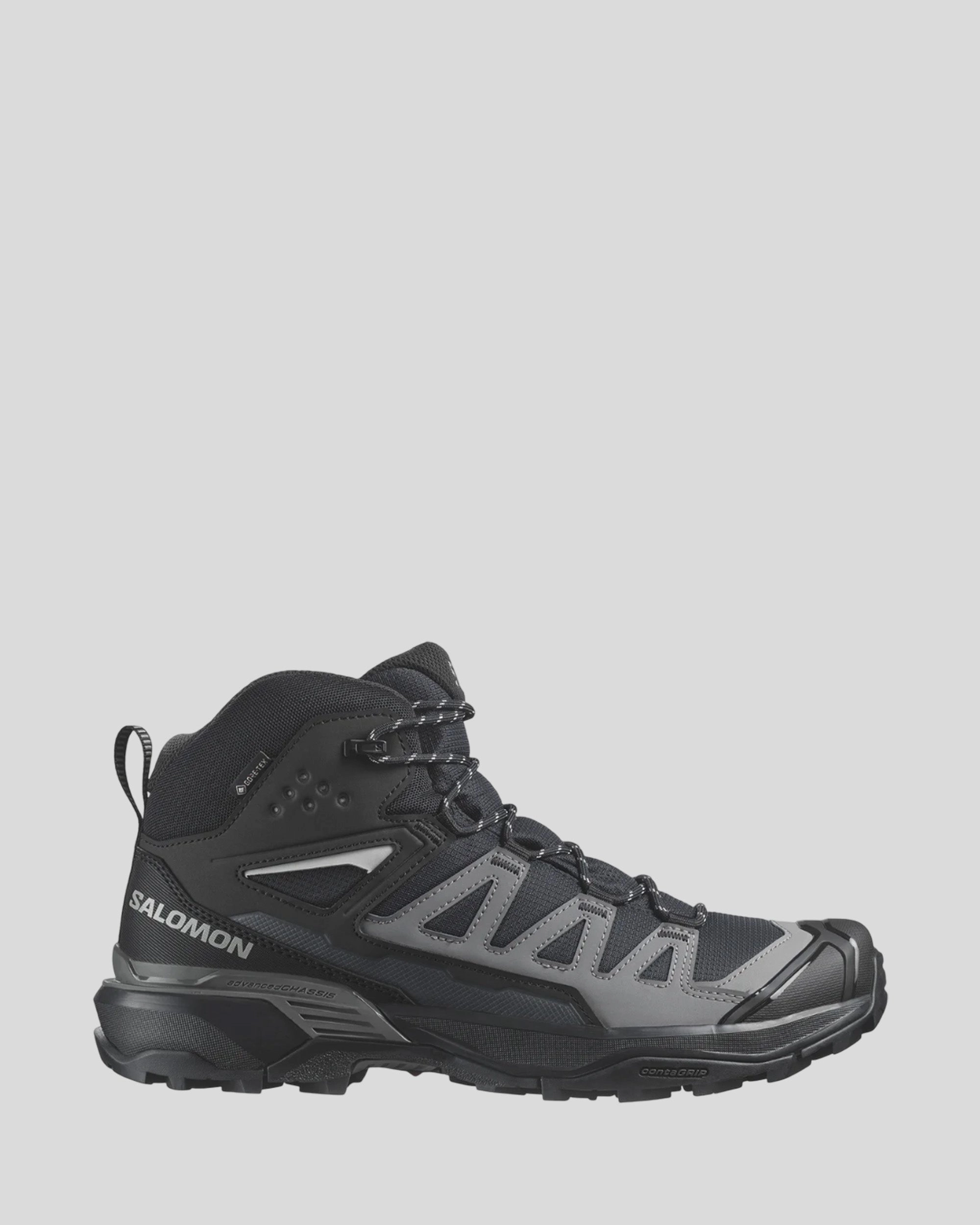 Men's Salomon X Ultra 360 Mid GTX Hiking Boots - Black/Magnet/Pewter La Sportiva Eclipse Gtx Hiking Boots
