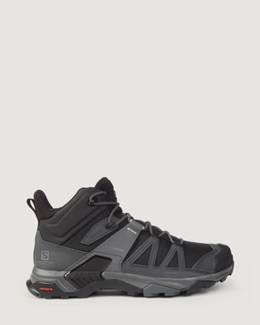 Men's Salomon X Ultra 4 GORE-TEX Mid Hiking Boots -Wide - Black/Magnet/Pearl Blue Keen Circadia Mid Waterproof Hiking Boots