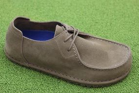 Men's Utti Lace - Taupe Suede Slip On High Top