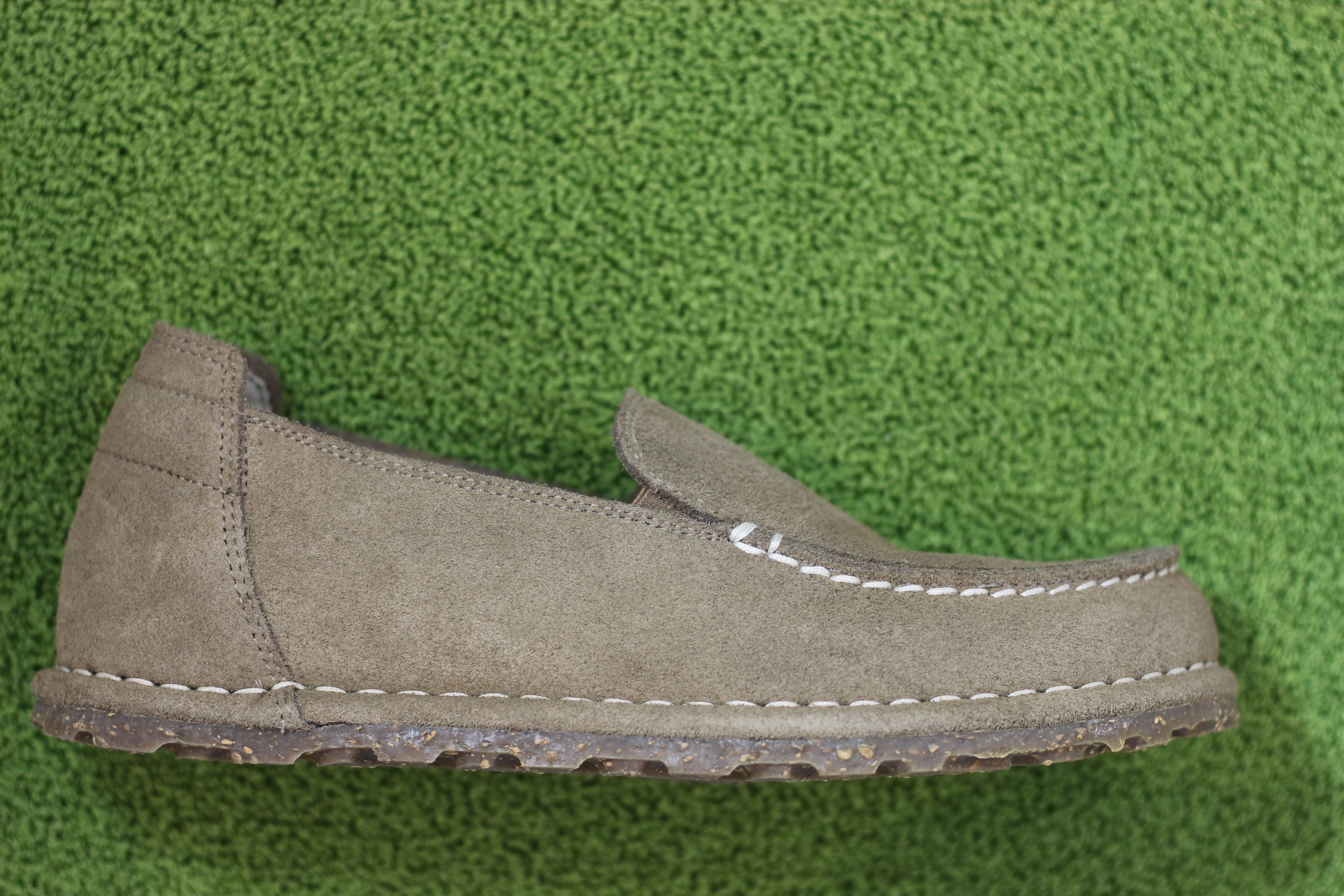 Men's Utti Slip On - Taupe Suede Summer Slip Ons