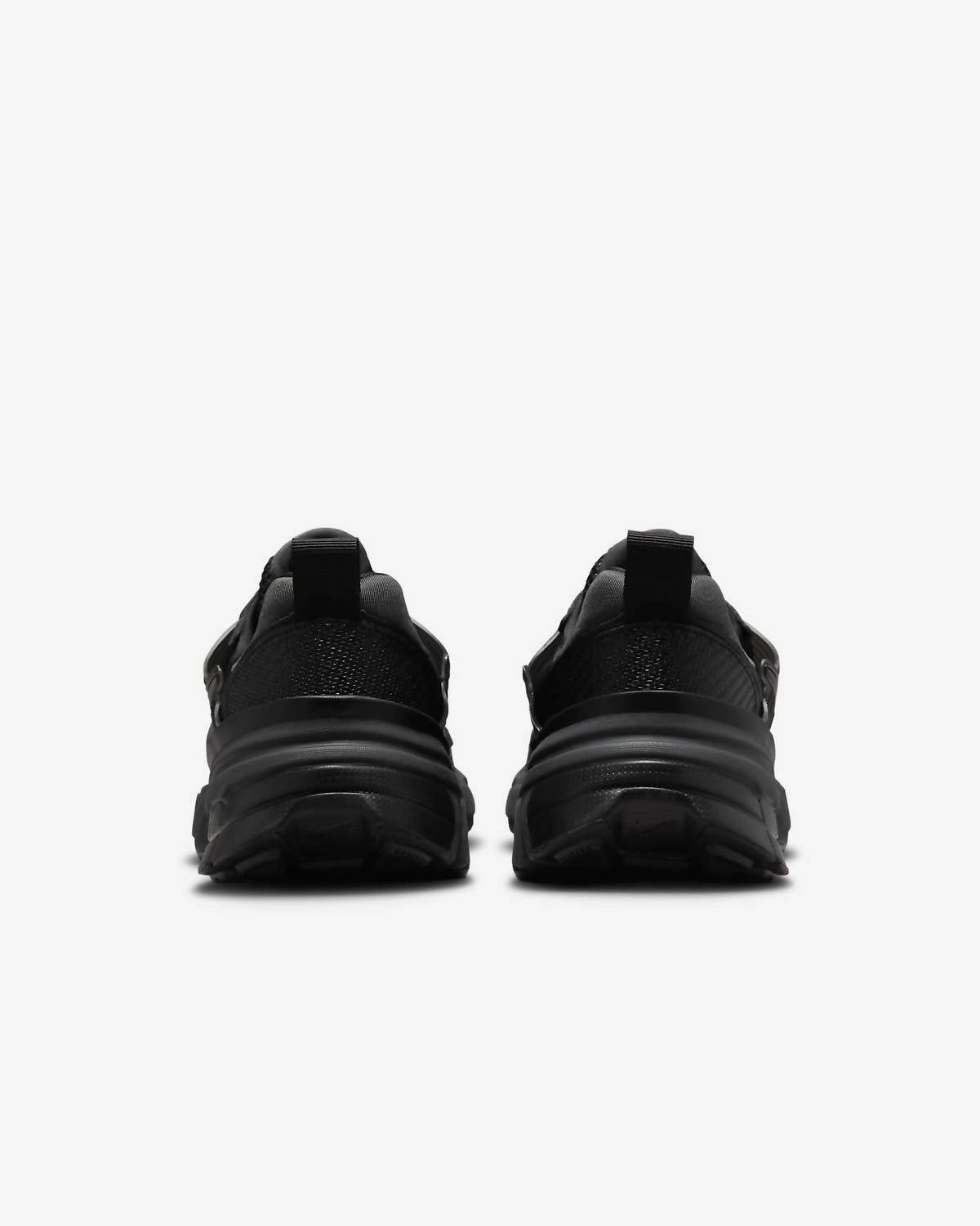 Roger Federer Nike Tennis Shoes Men's V2K Run Shoes In Metallic Dark Grey/black-Dark Smoke Grey