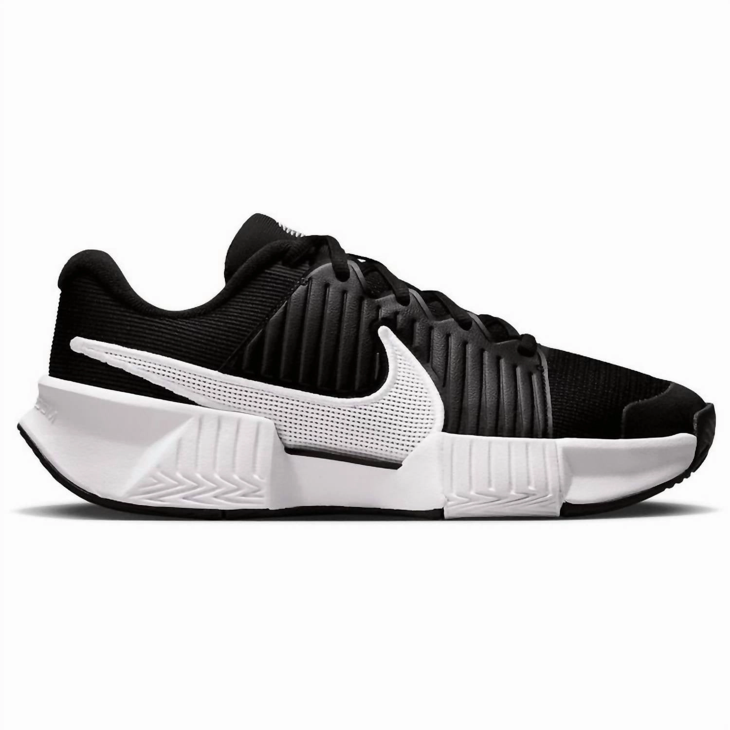 Yankees Tennis Shoes Men's Zoom Challenge Pro Hard Court Tennis Shoes In Black/white
