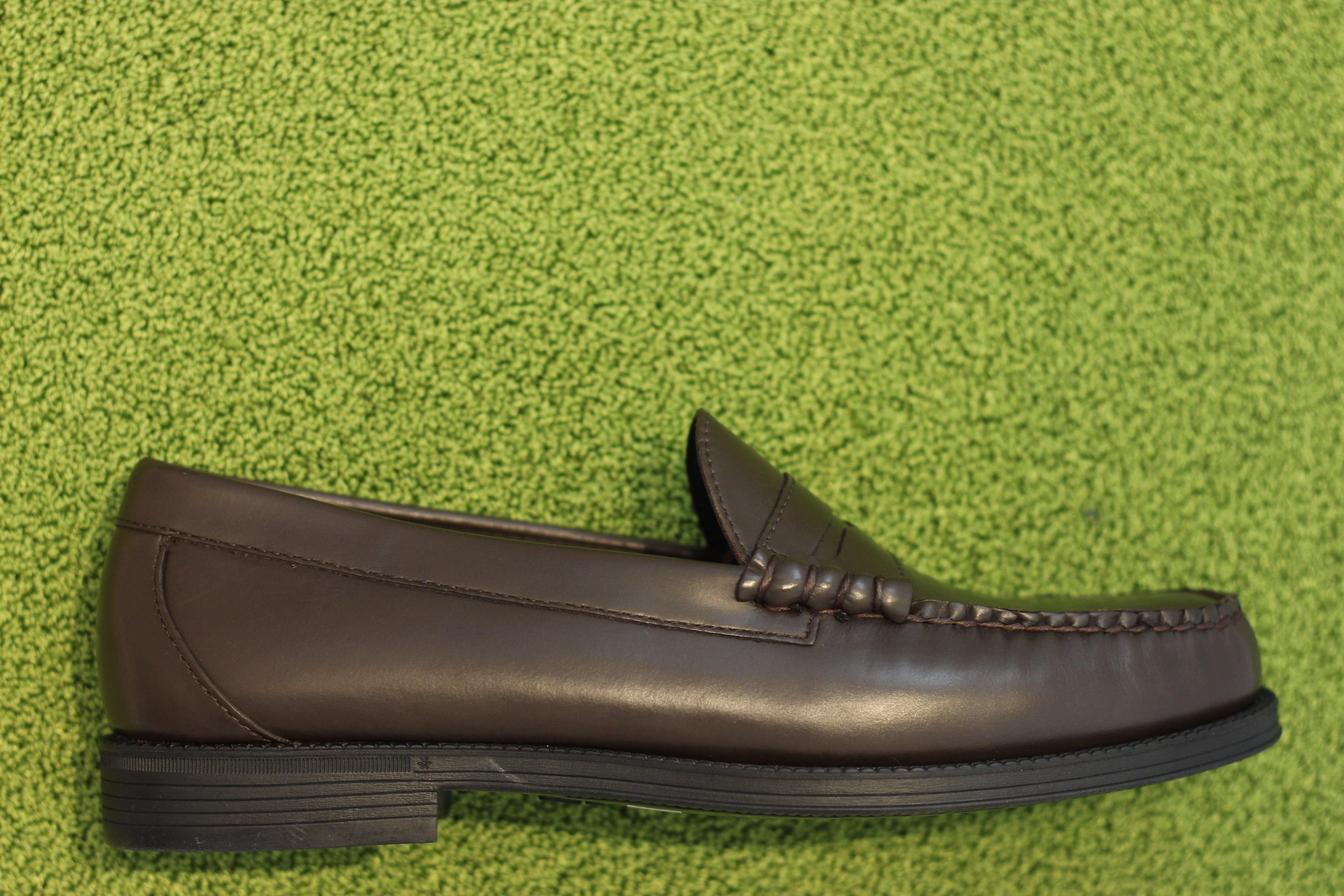 Mens Larson Easy - Brown Leather Best Slip On Casual Shoes