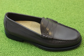 Ugg Hayden Slip On Mens Larson Easy - Brown Leather