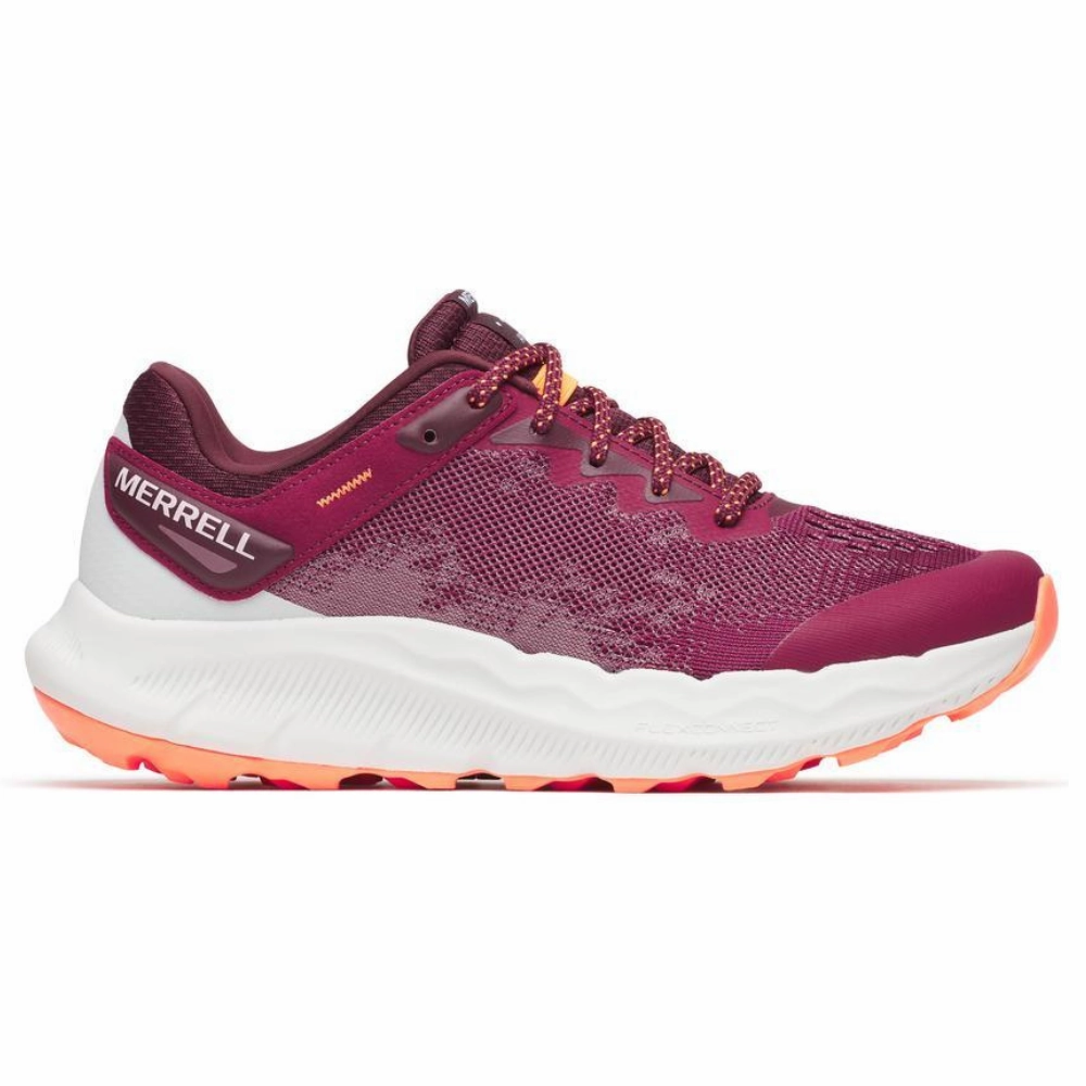 Kids Trail Running Shoes Merrell Antora 4 Crimson Sneaker (Women's)