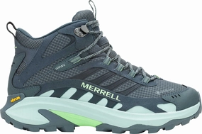 Boot Spikes For Hiking Merrell Moab Speed 2 Mid GORE-TEX Mens Walking Boots - Grey