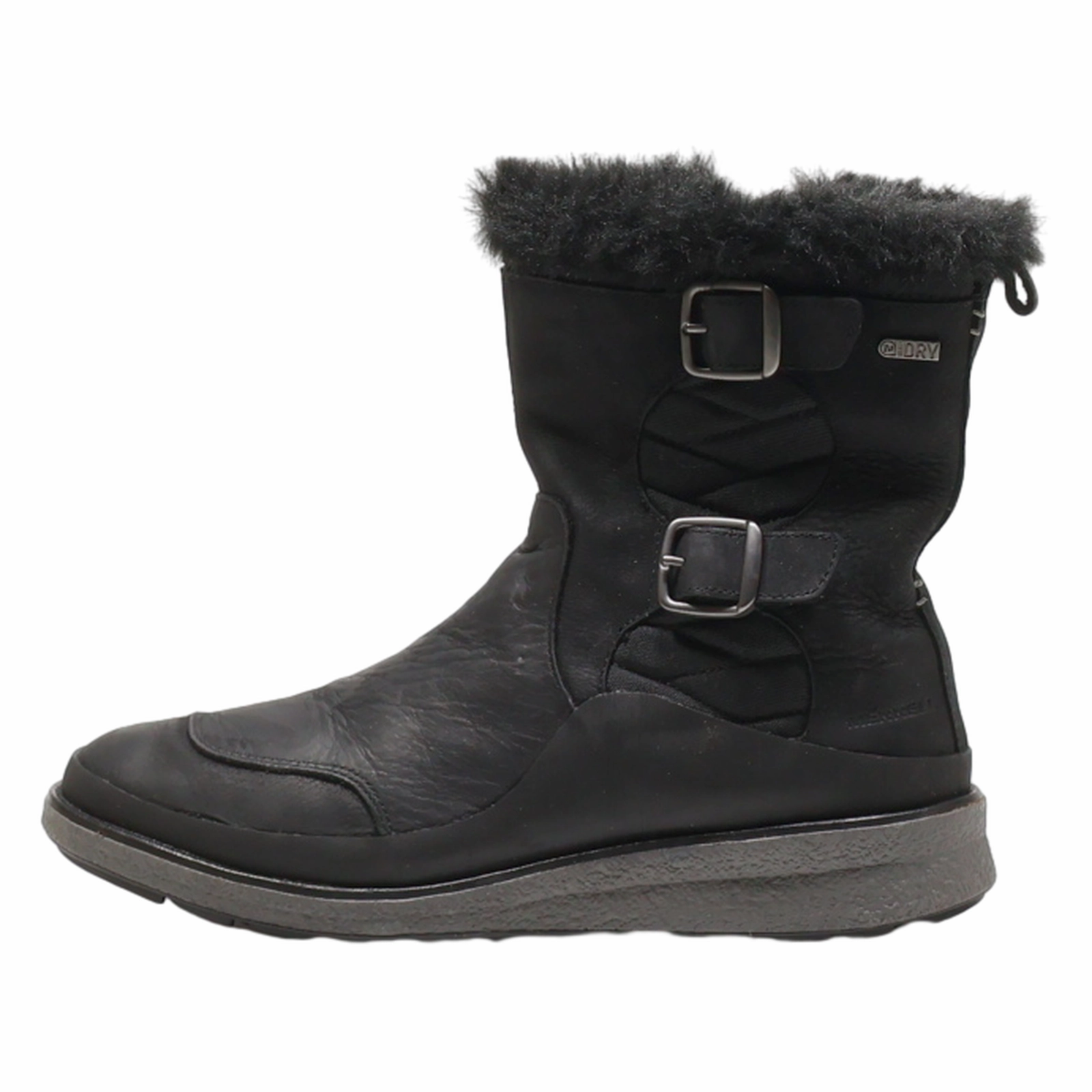 Snow Boots Alaska MERRELL Snow Boots Black Leather Womens UK 5.5