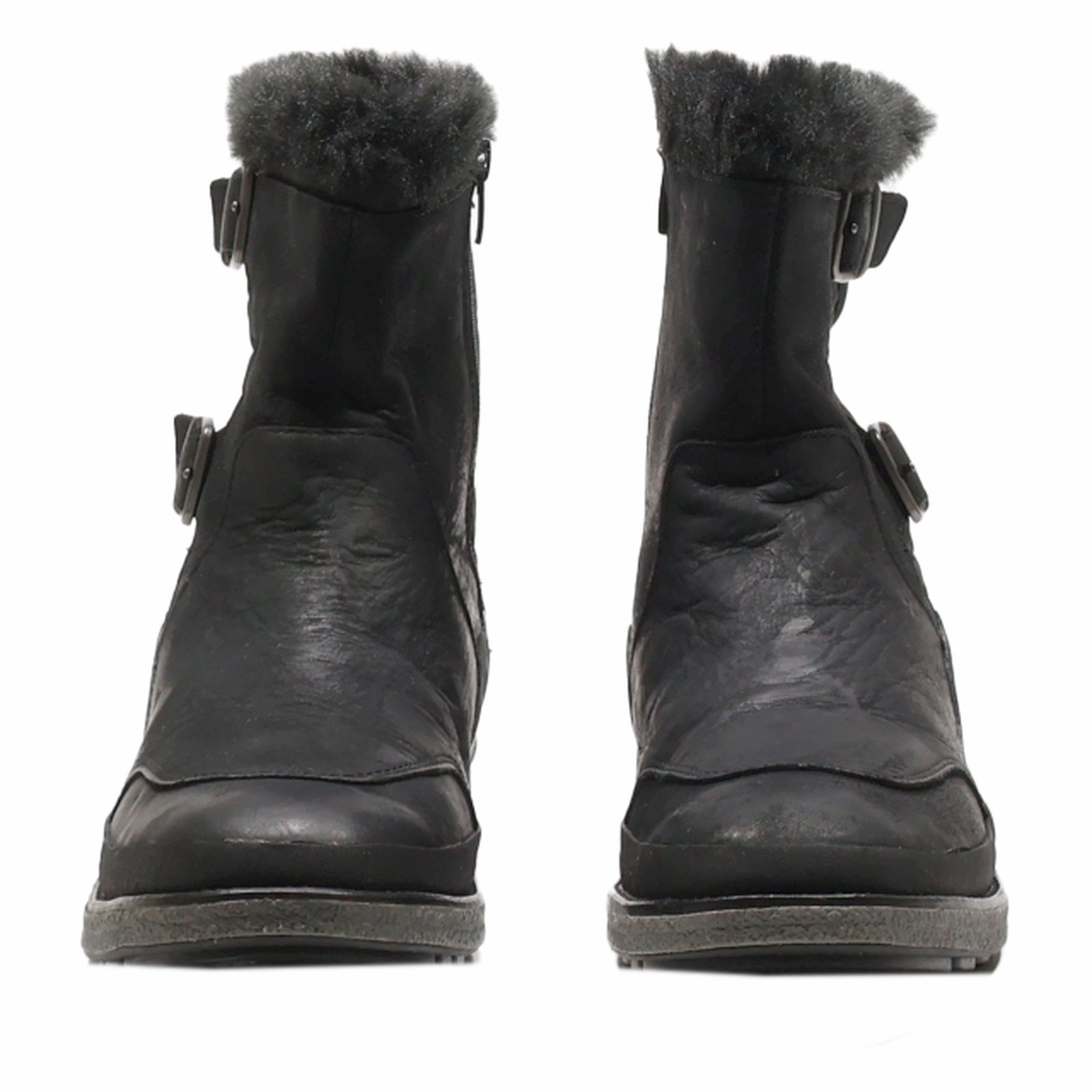 Belk Snow Boots MERRELL Snow Boots Black Leather Womens UK 5.5