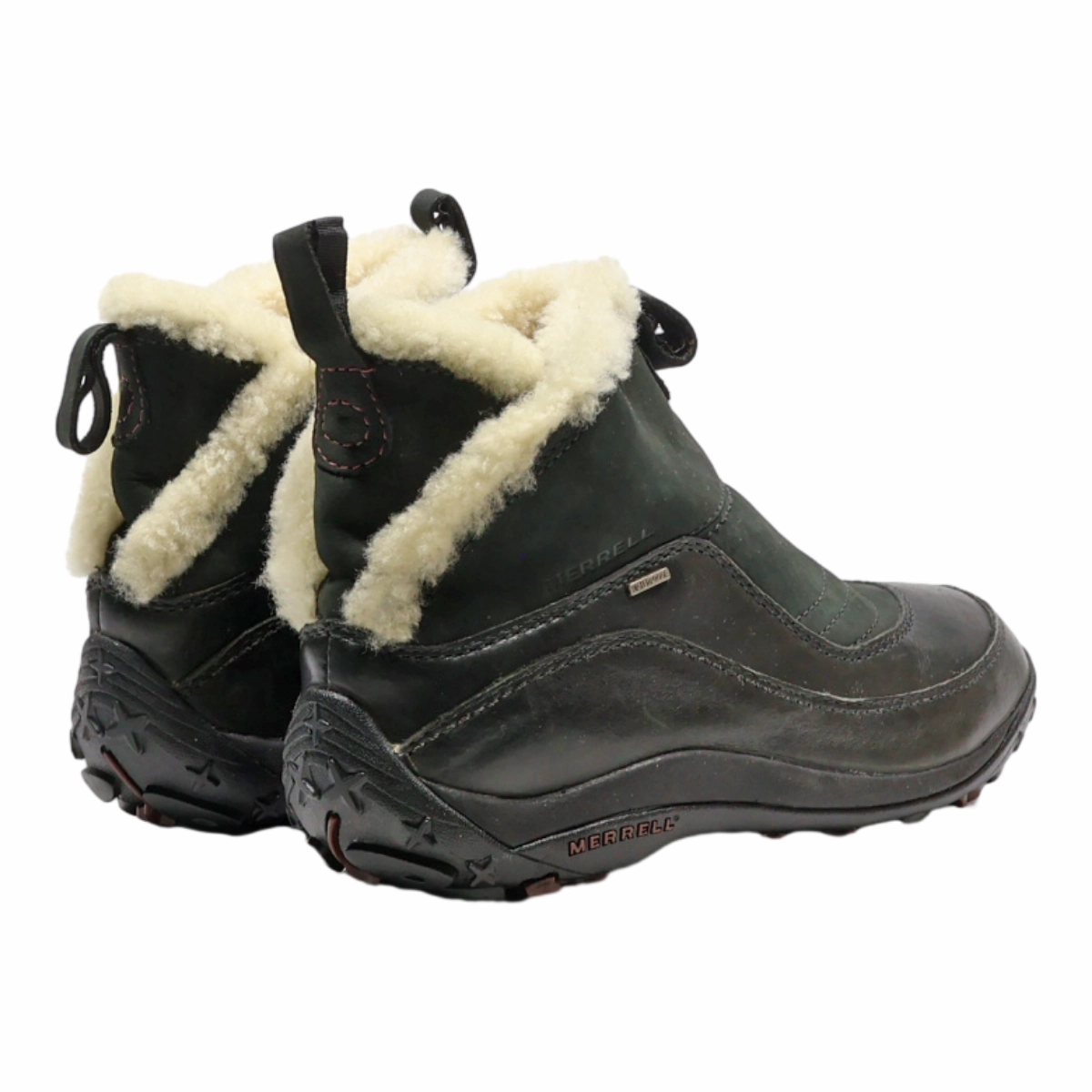 MERRELL Snow Boots Black Synthetic Womens UK 5.5 Vasque Snow Boots