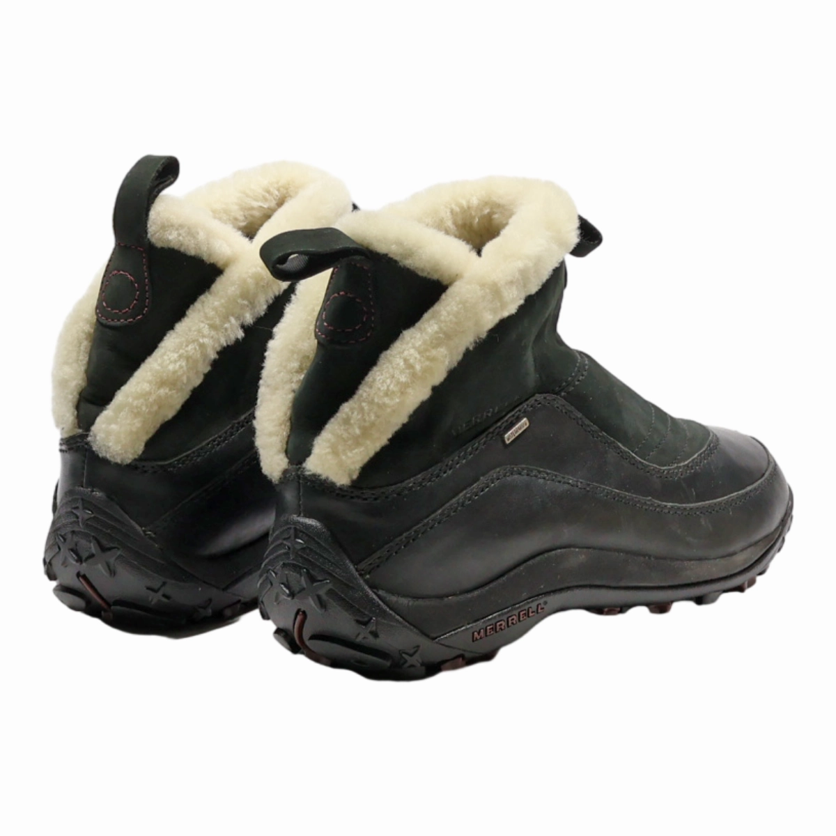MERRELL Snow Boots Black Synthetic Womens UK 5.5 Dior Snow Moon Boots