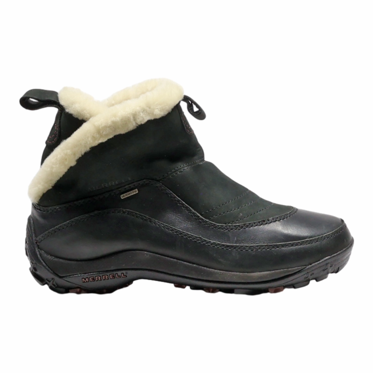 Boots For Light Snow MERRELL Snow Boots Black Synthetic Womens UK 5.5