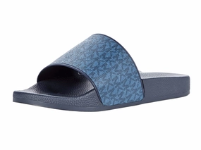 Michael Kors Men's Jake Slide Slippers With Bling