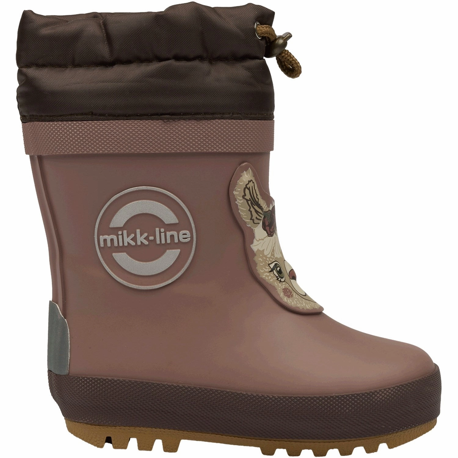 Mikk-Line Twilight Mauve Winter Wellies 3D Best Snow Boots For Snowboarding