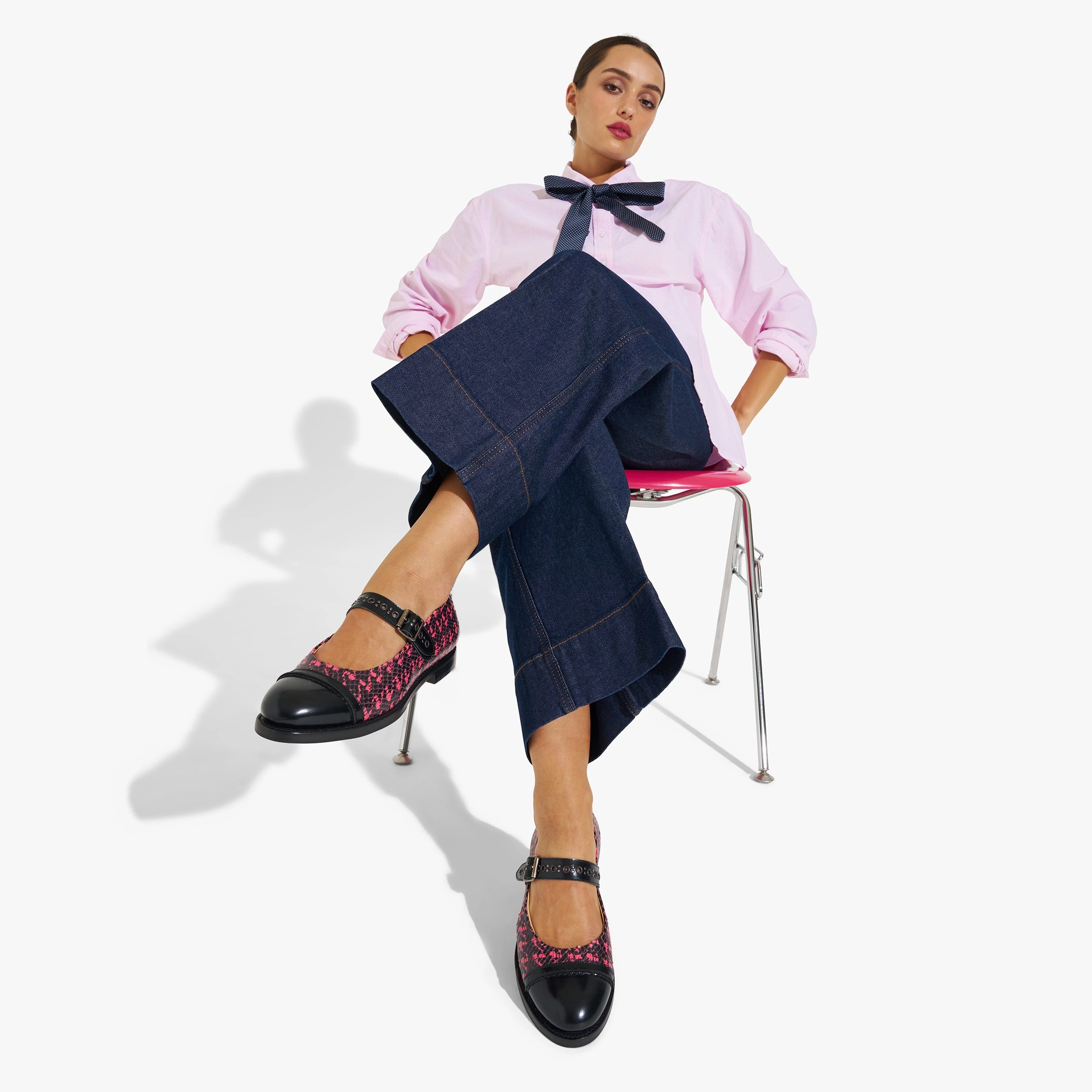 Miss Alexa Mary Jane Slip Resistant Oxfords