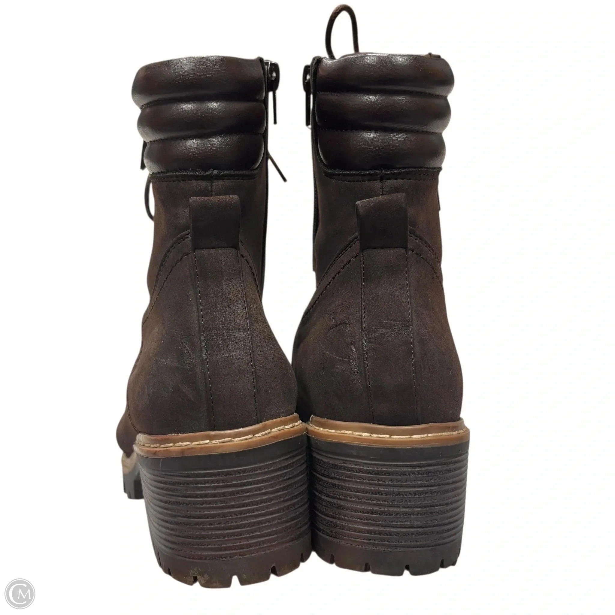 Boots Combat By Cushionaire In Brown, Size: 11 Kate Spade Combat Boots