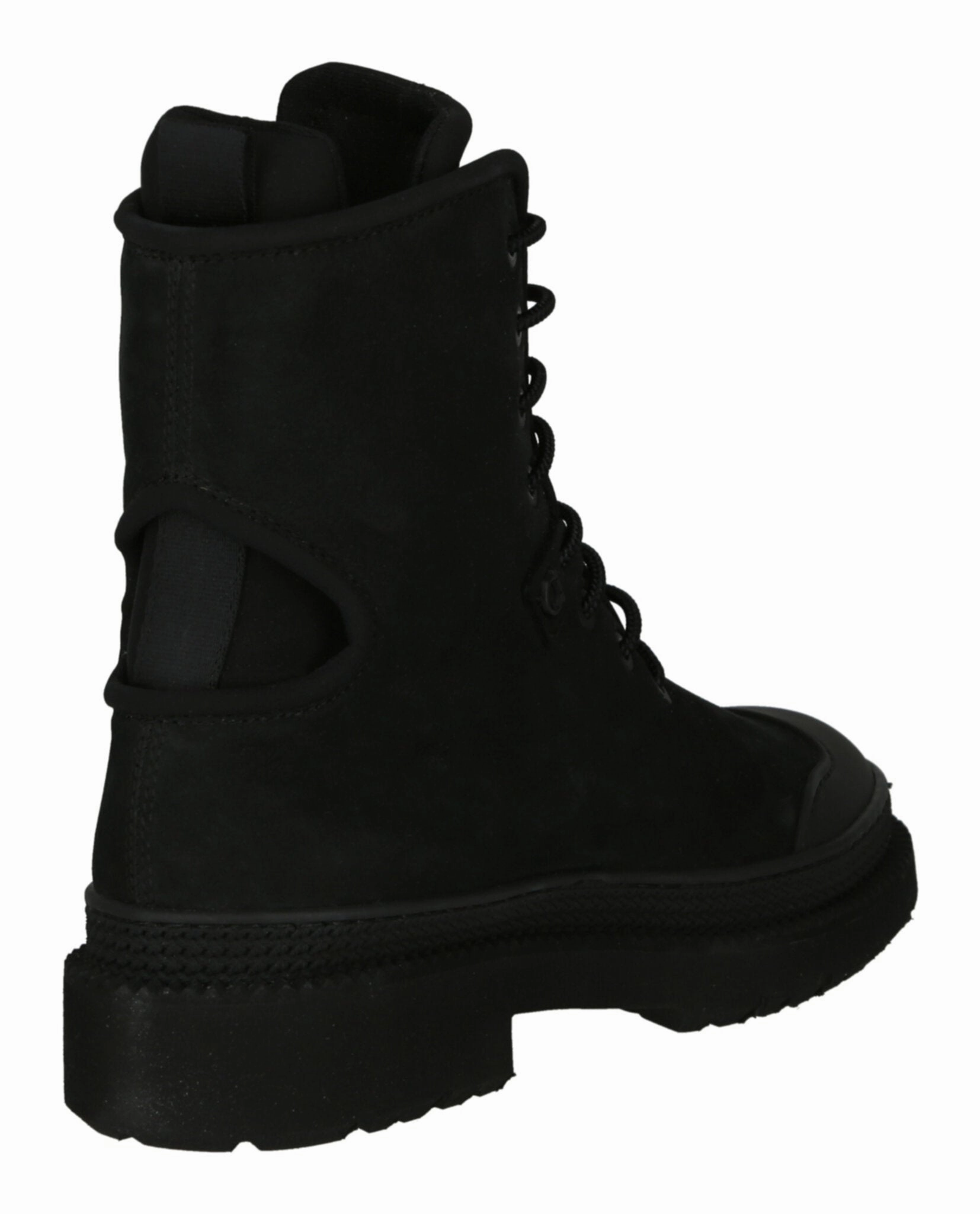 Mixed Media Combat Boots Dressy Combat Boots