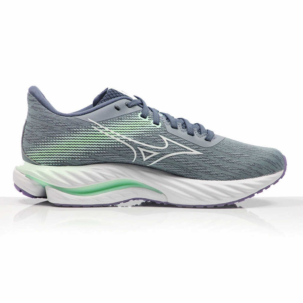 Best Running Shoes Brands Mizuno Wave Inspire 21 Women's Running Shoe - Tradewinds/White/Neo Mint
