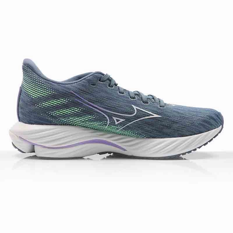 Trail Running Shoes For Hiking Mizuno Wave Rider 28 Women's Running Shoe - Citadel/White/Neo Mint