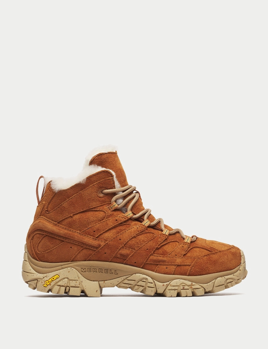 Vegan Friendly Hiking Boots Moab 2 Decon Mid Cozy Luxe - Korma