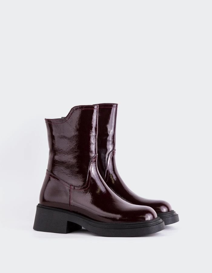 Rosemre Burgundy Naplack Eytys Ortega Ii Chelsea Boots
