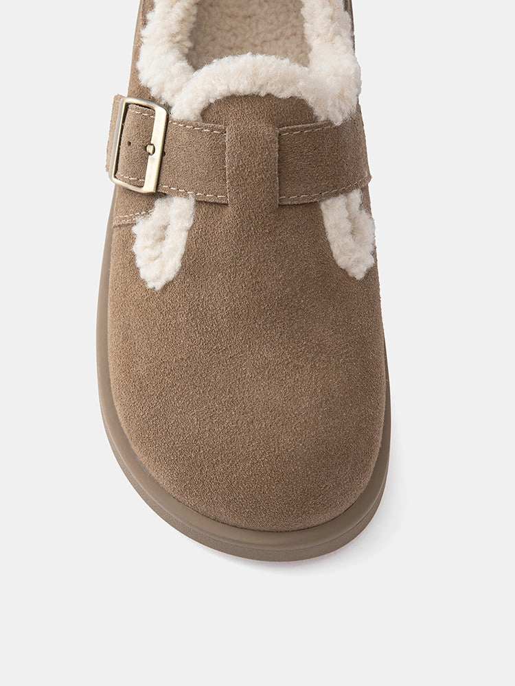 Monique Fur-Trim Buckled Loafers Prada Chunky Loafers