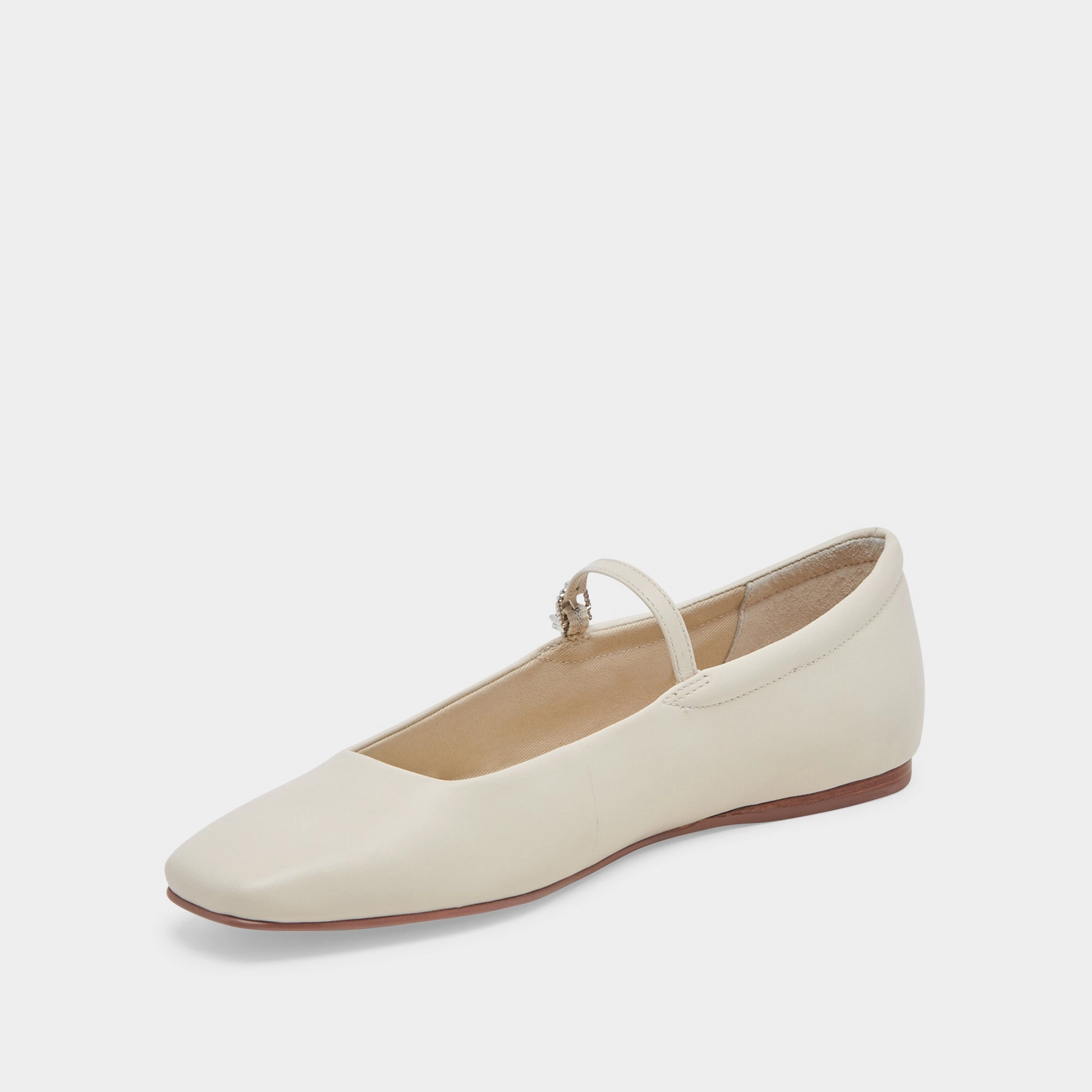 REYES BALLET FLATS IVORY LEATHER Payless Shoes Flats