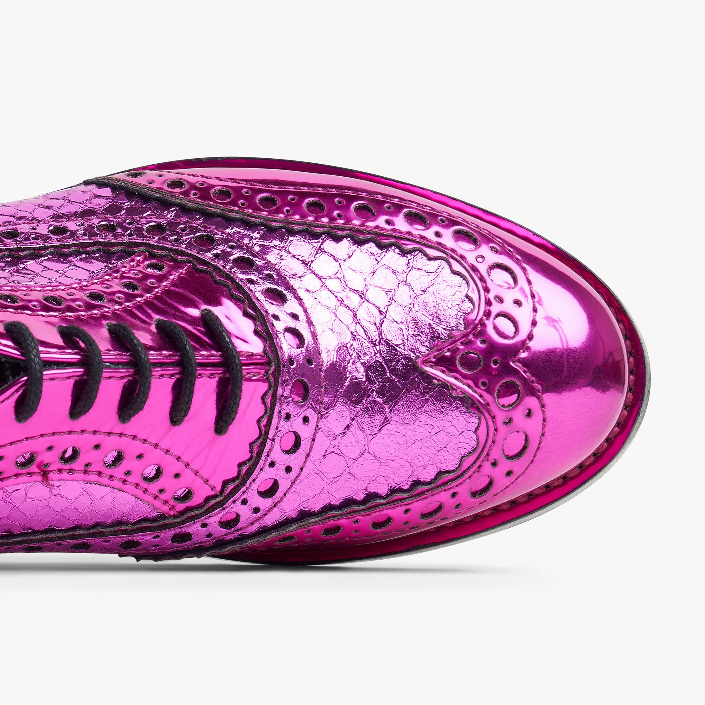 Mr. Doubt Oxford Faux Leather Platform Oxfords