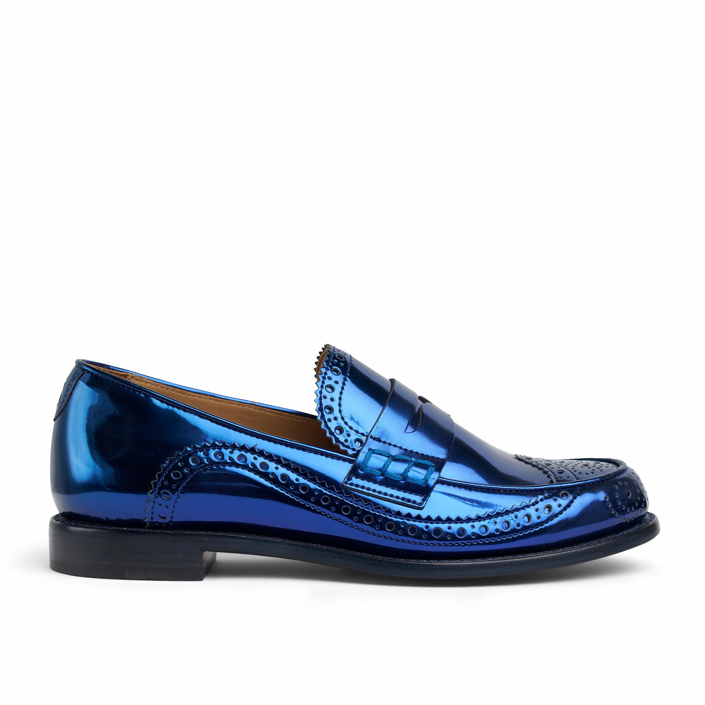 Ms. Charlotte Loafer Patent Leather Wholecut Oxfords