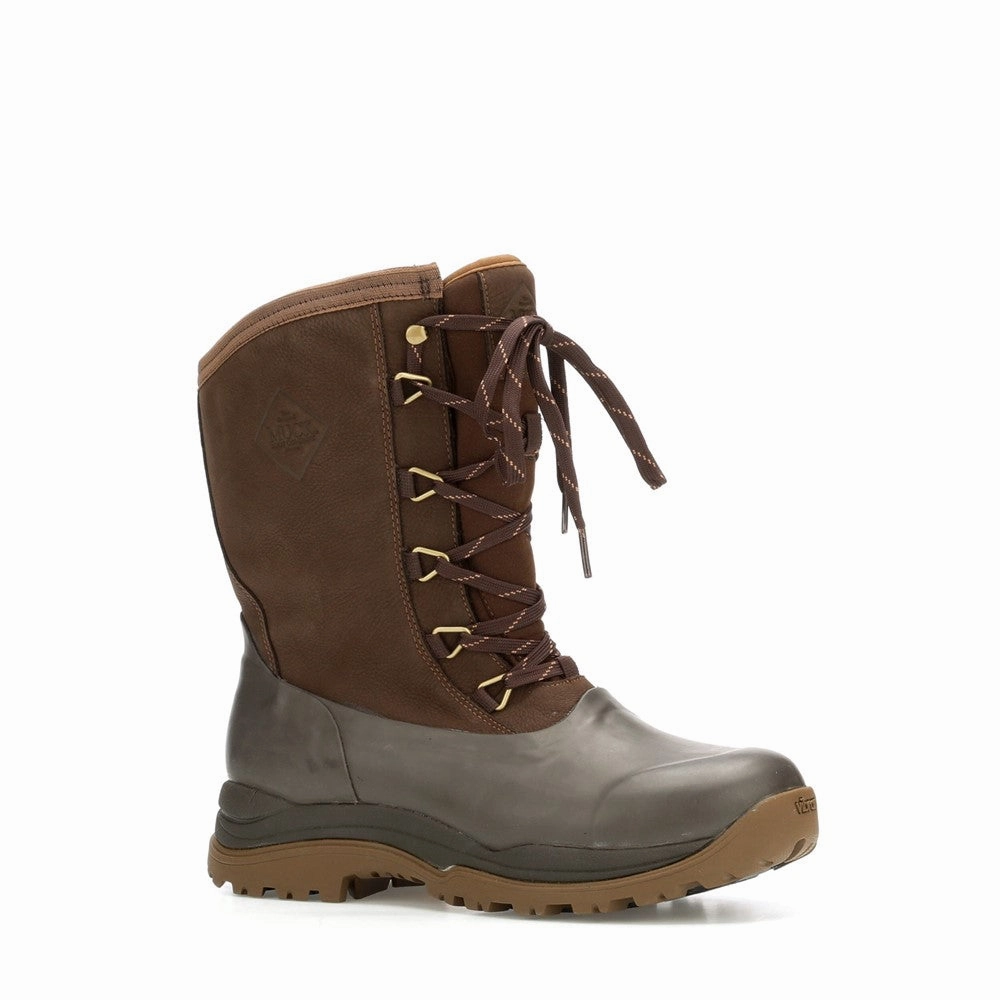 Muck Boots Arctic Outpost Leather Vibram Grip Short Boots Spider Man Snow Boots