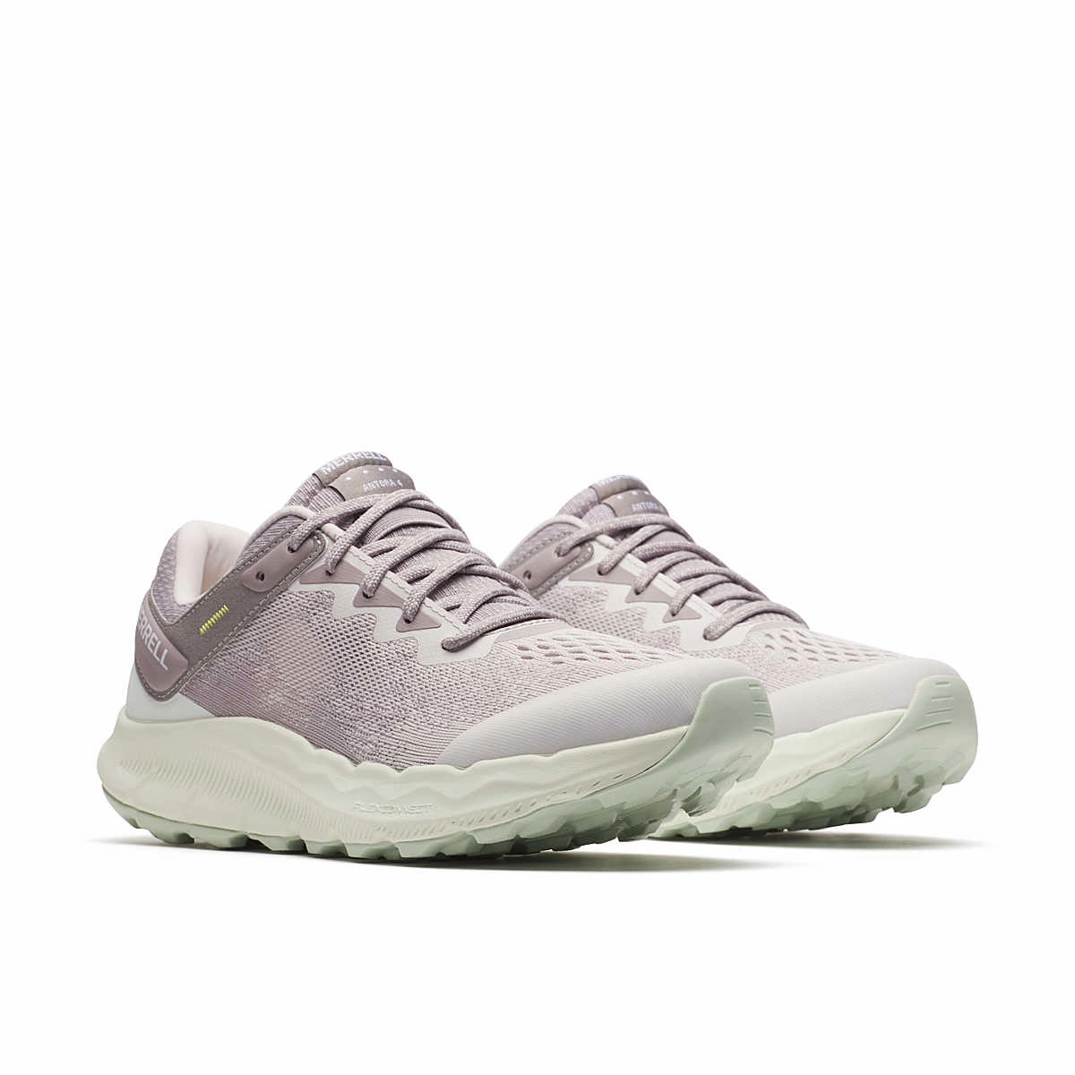 Merrell Womens Antora 4 Trail Shoes Lilac Mist Wide Trail Running Shoes