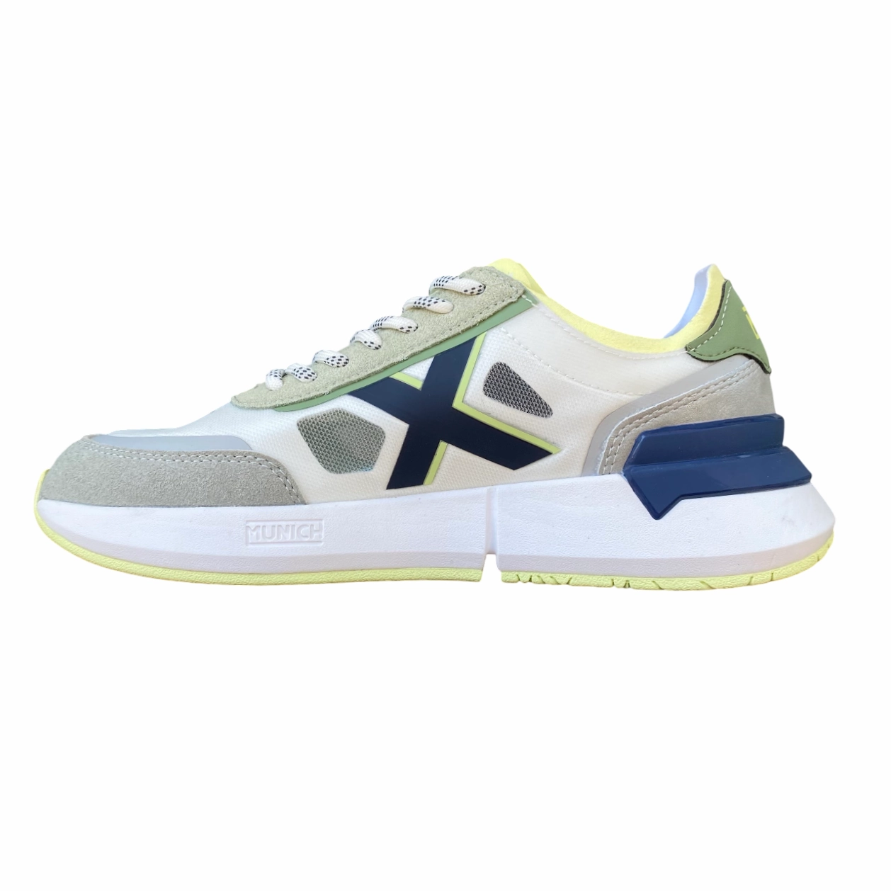 Sneakers For Hiking Munich scarpa sneakers da uomo Versus LS 4173 104 bianco-verde-blu