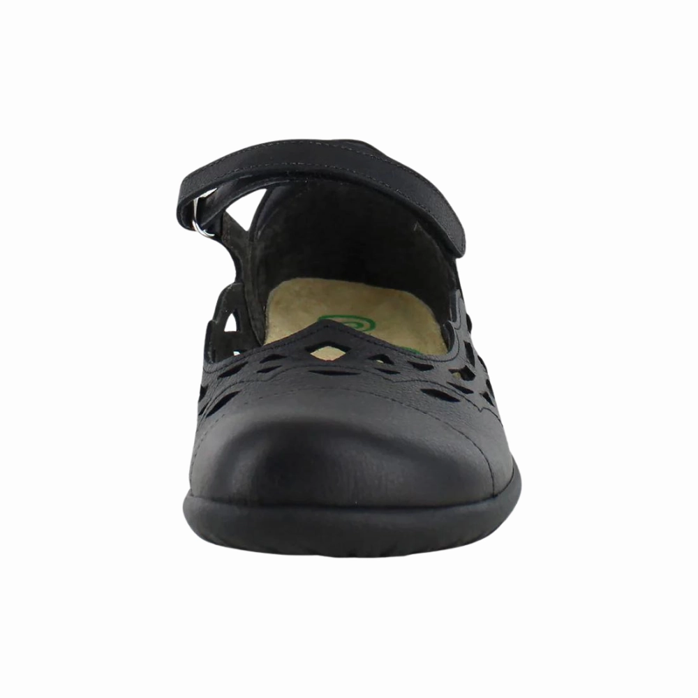 Bobux Mary Jane Shoes Naot Agathis Black Soft Leather Mary Jane (Women's)