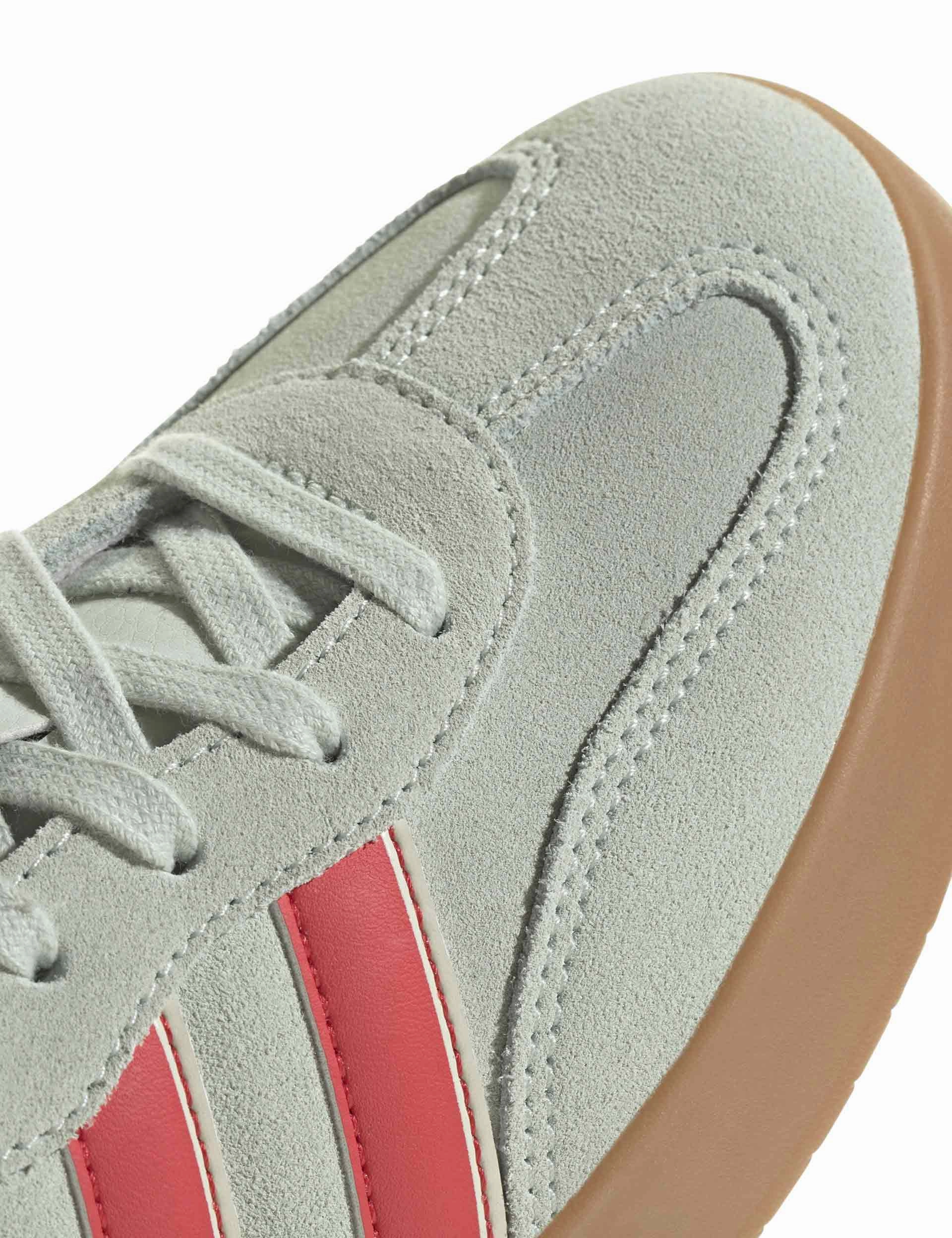 Rhinestone Tennis Shoes Barreda Shoes - Linen Green/Semi Lucid Red/Wonder White