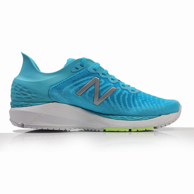 New Balance 860v11 Women's Wide Fit Running Shoe - Virtual Sky/Bleached Lime Glo Best Running Shoe Wide Feet