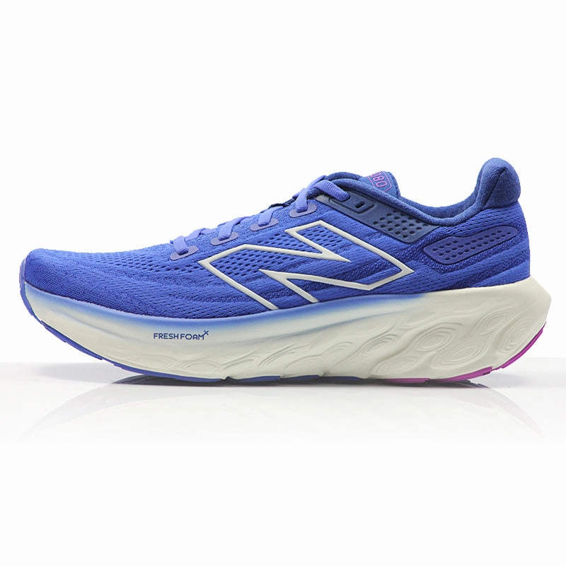 Running Shoe Shops London New Balance Fresh Foam X 1080v13 Women's Running Shoe - Marine Blue/Sea Salt