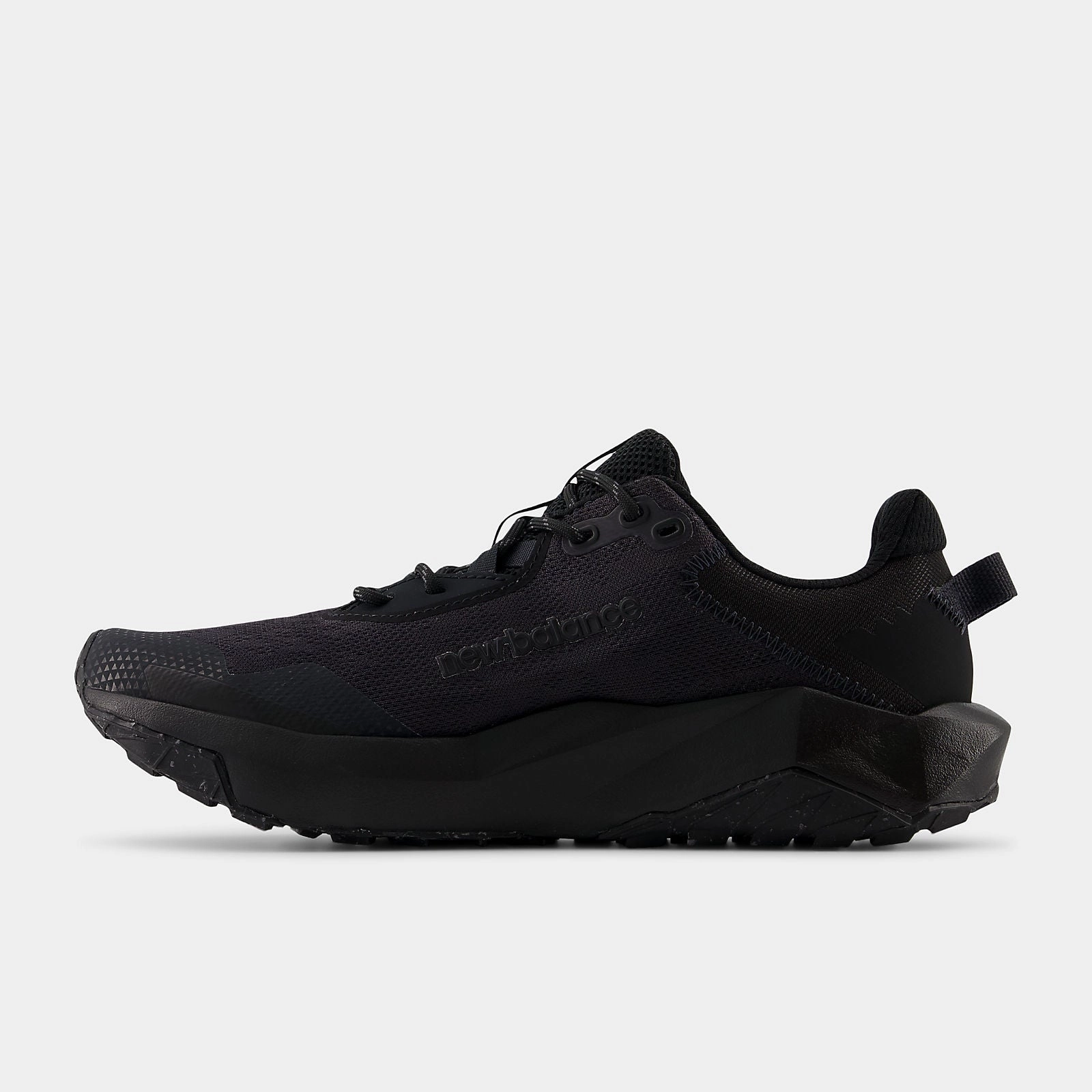 New Balance Men's Dynasoft Nitrel V6 Triple Black Trail Shoes Lightest Trail Shoe