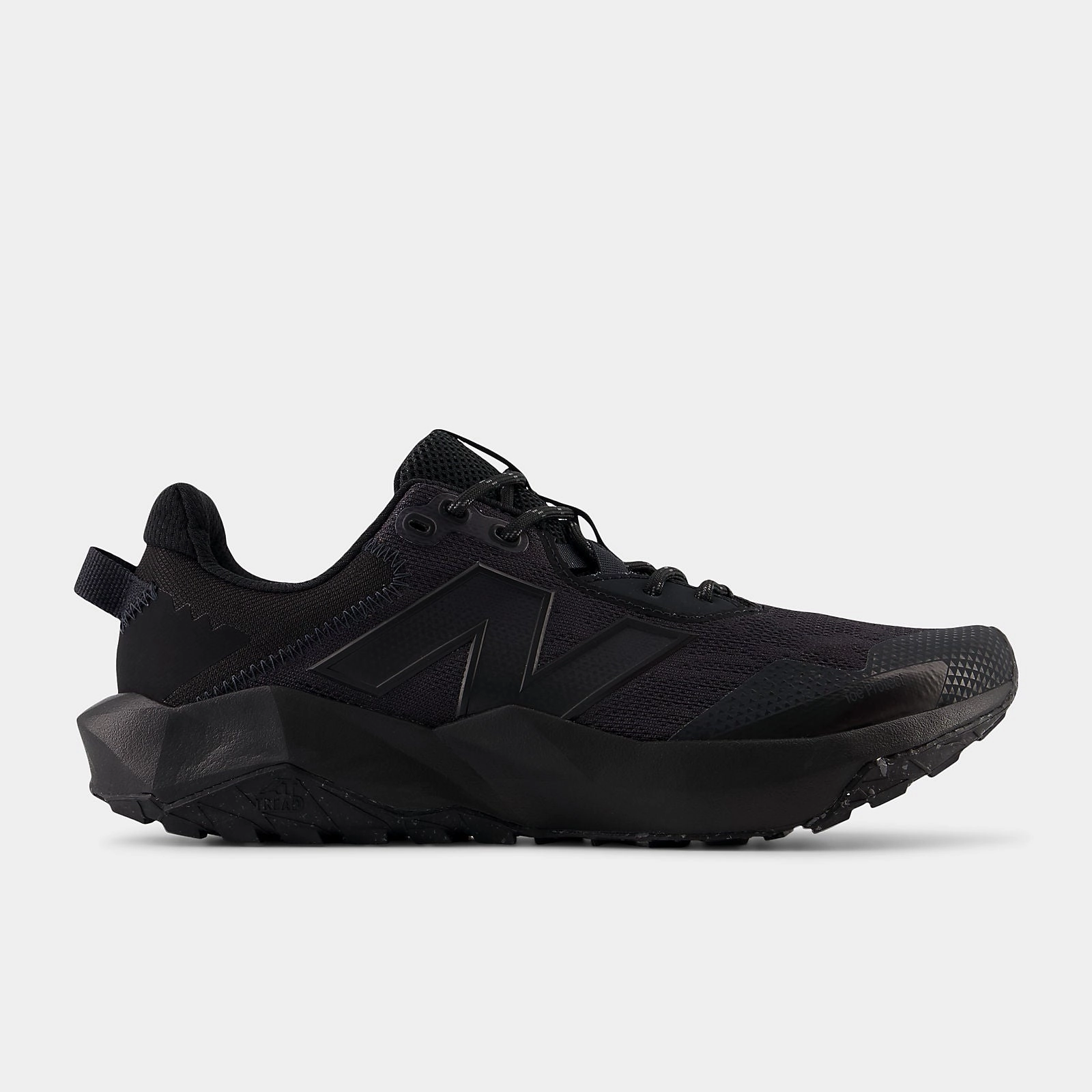 Sky Walk Trail Walking Shoe New Balance Men's Dynasoft Nitrel V6 Triple Black Trail Shoes