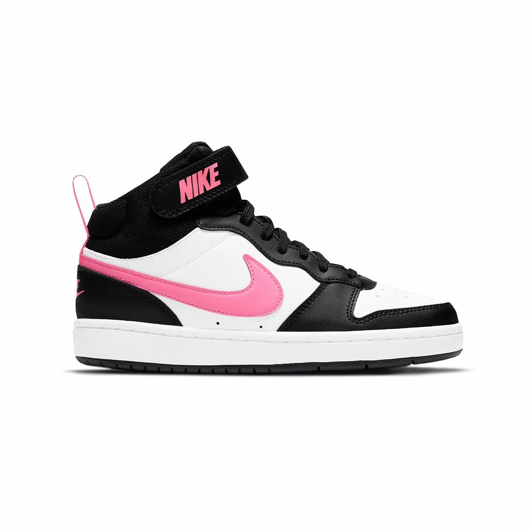 Nike - Kids' (Junior) Court Borough Mid Top 2 Shoes (CD7782 005) Nike Shoes Flex Run