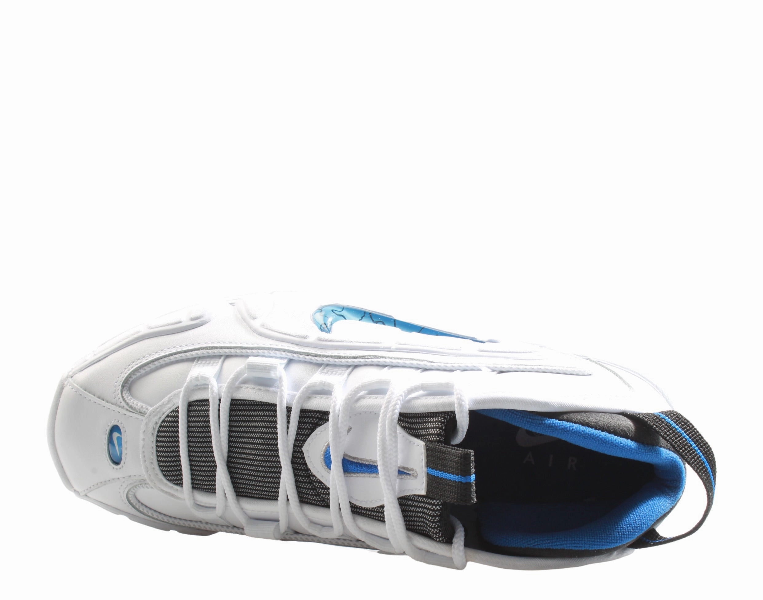 Best Nike Barefoot Shoes Nike Air Max Penny 1 Home 2022 White/Blue Men's Basketball Shoes DV0684-100