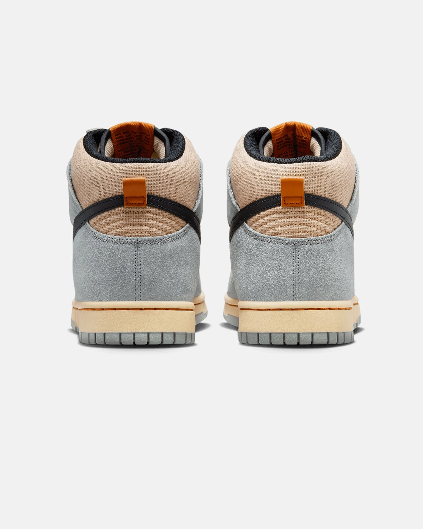 Sock Basketball Shoes Nike Dunk Hi Retro SE "Hemp Hoops" Grain/Black