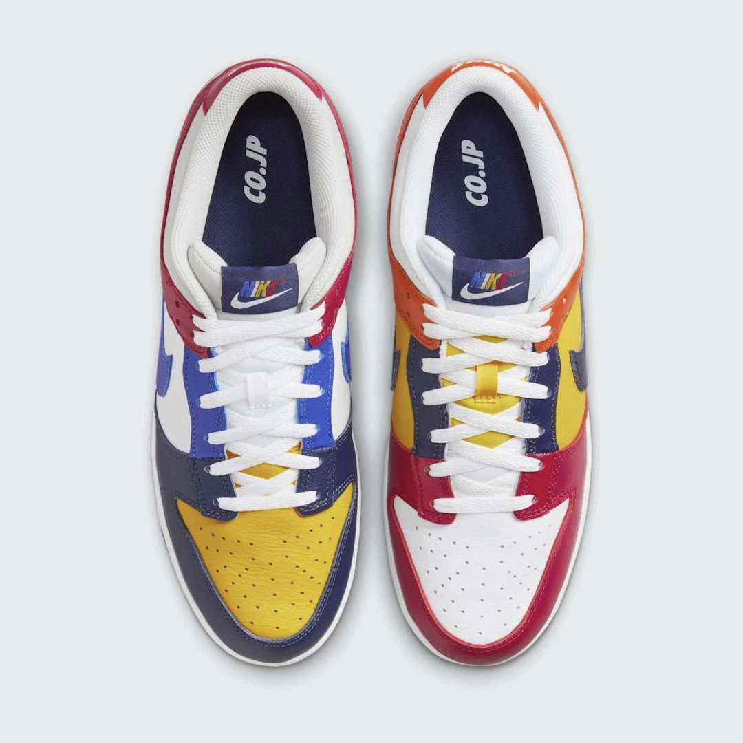 Nike Dunk Low JP 'What The' QS Men's Shoes Multi IB2051 400 - Limited Edition Sell Basketball Shoes Online