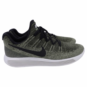 Sneakers Plus Flemington Nike Lunarepic Flyknit 2 Low Sneakers in Green Polyester