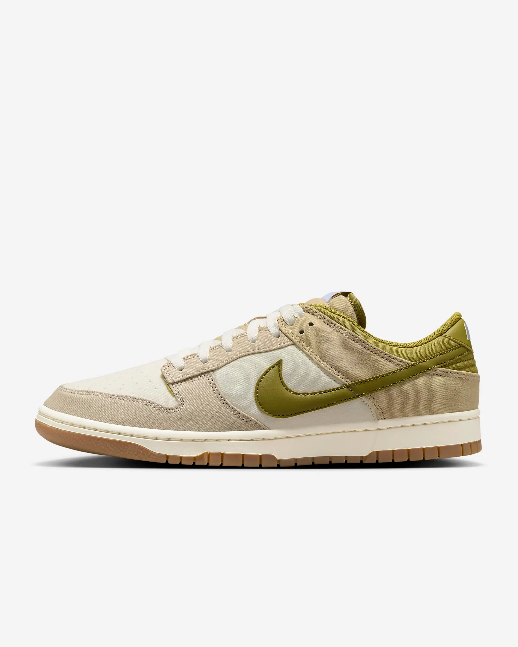 New Basketball Shoes 2022 Nike Men's Dunk Low Shoes - Sail / Cream II / Limestone / Pacific Moss