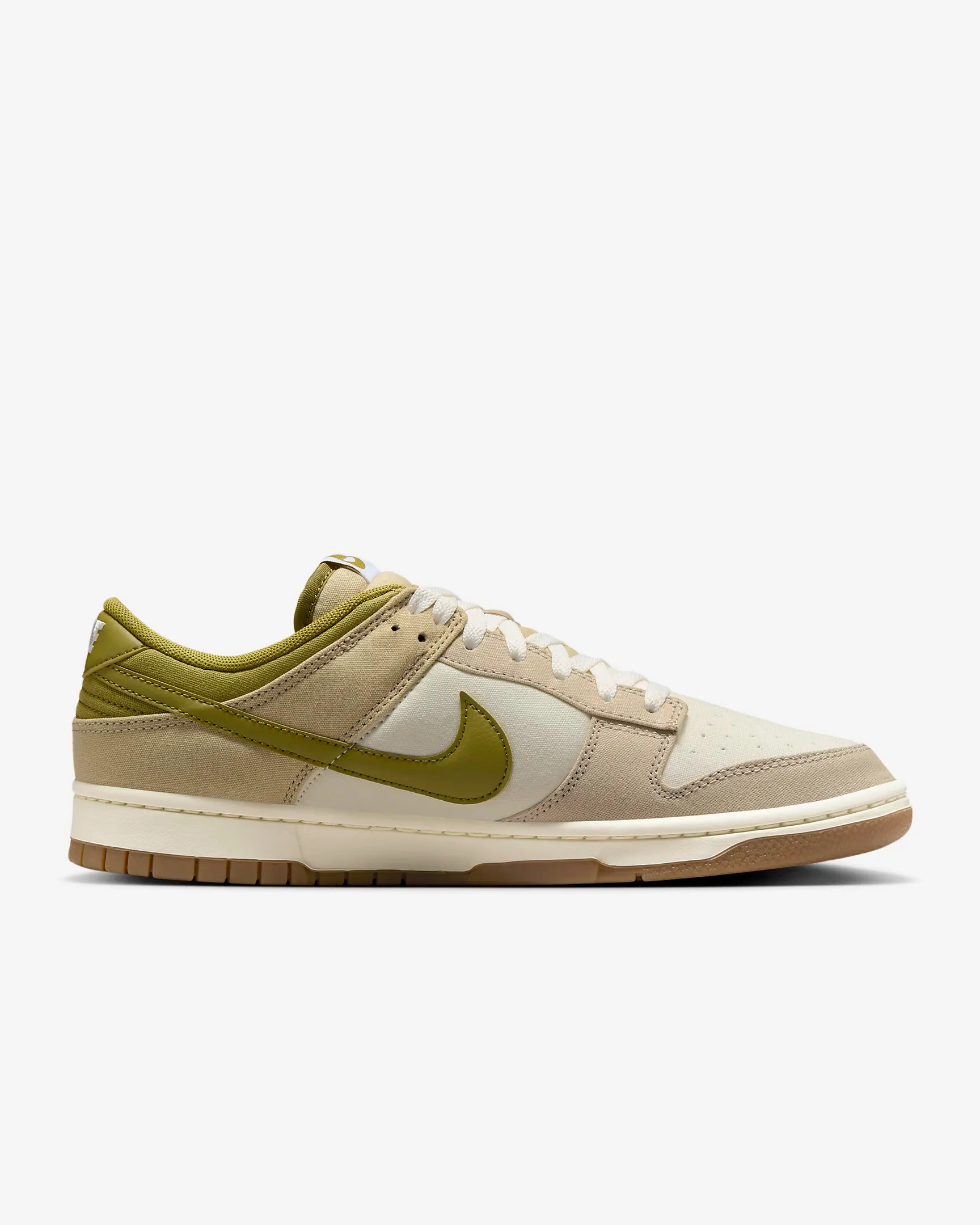 Nike Men's Dunk Low Shoes - Sail / Cream II / Limestone / Pacific Moss Where Can I Sell Basketball Shoes