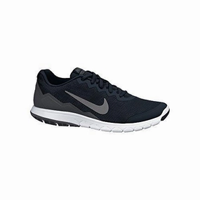Shoes Nike New York Flex Experience Running Shoes Black/Mtlc Drk Gry/Anthracite/White 8 BM US