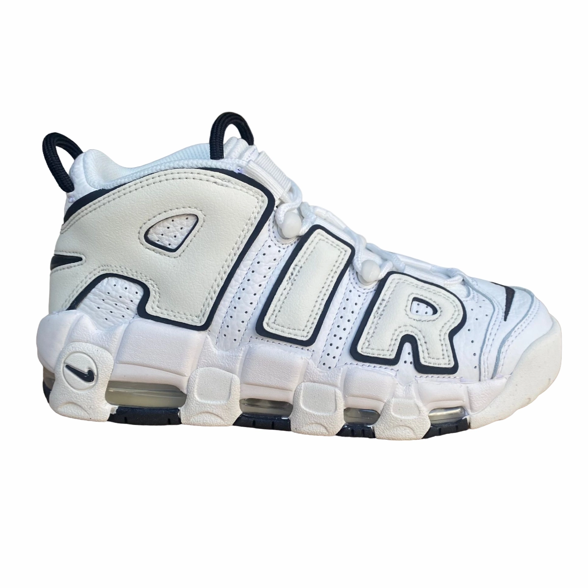 Sneakers That Glow Nike scarpa sneakers da donna Air More Uptempo DO6718-100 bianco nero